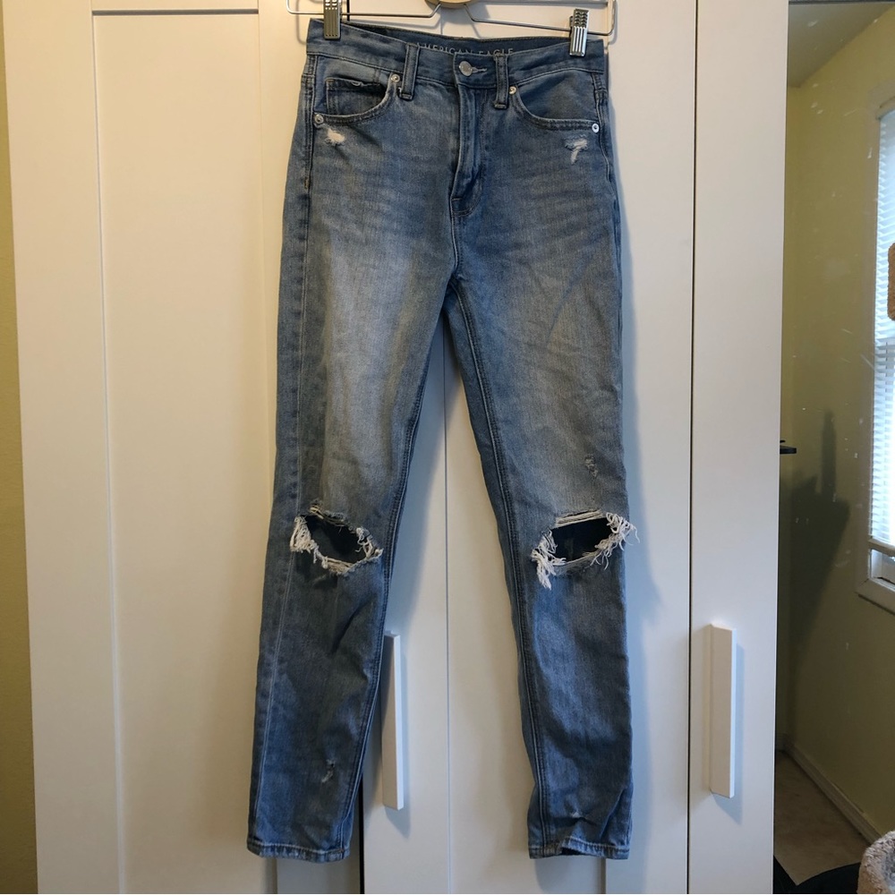 AEO Mom Jeans, Size 00